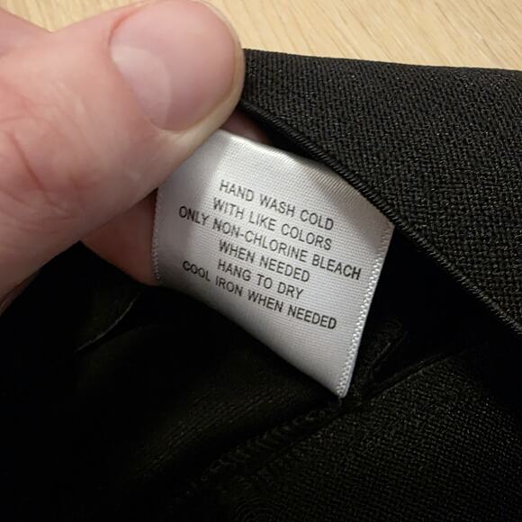 ModCloth Black Stretchy Skinny Elastic Waist Pull On Sleek Dress Pants Size 1X - Picture 4 of 8